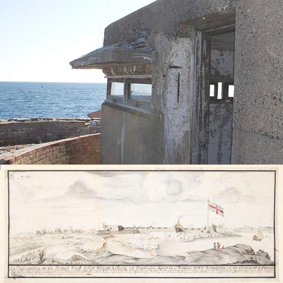 Fort William and Mary, now Fort Constitution