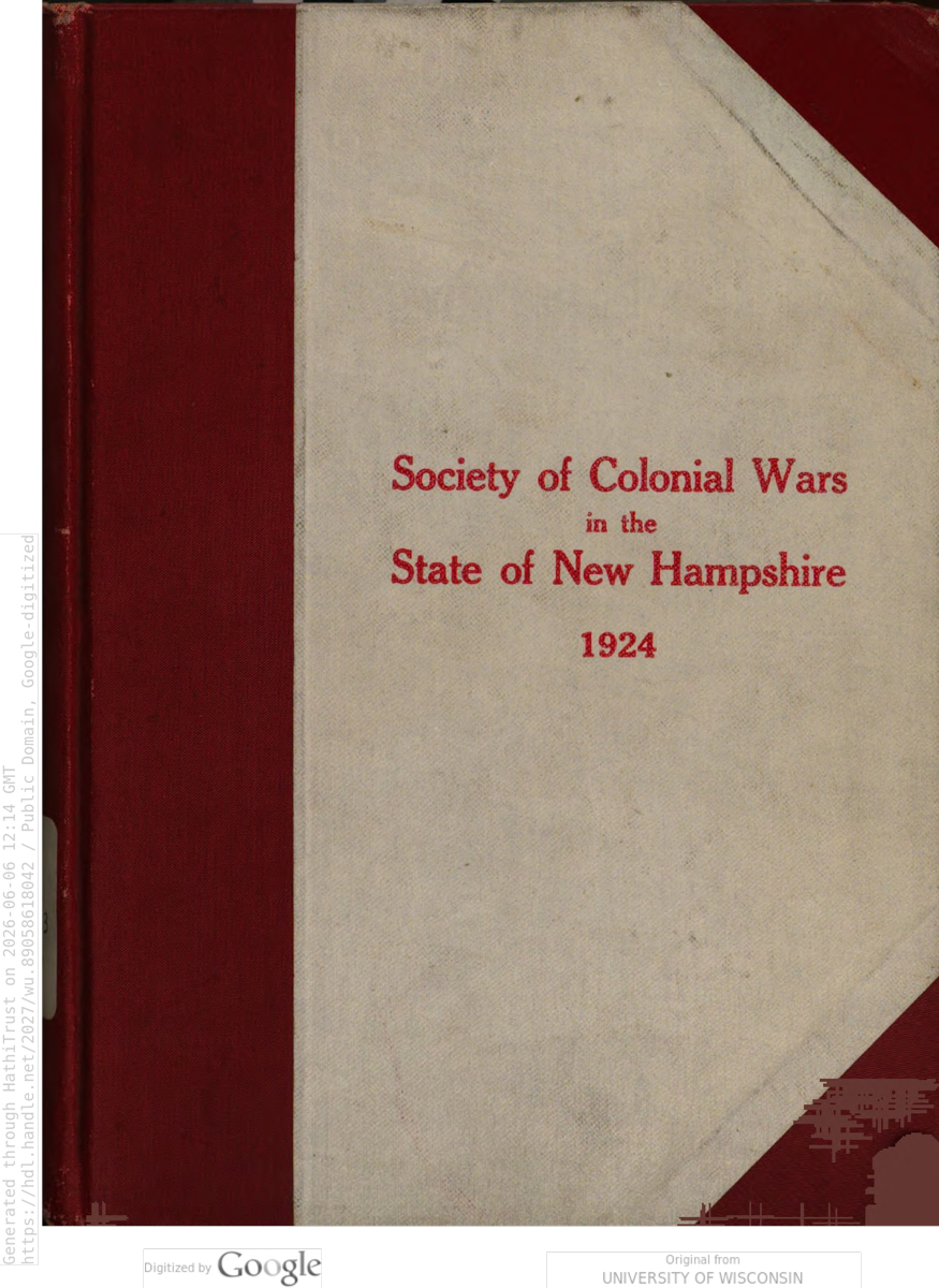 Book Cover Chronicle1894-1924_SourceHathiTrust-Original UnivofWisconsin